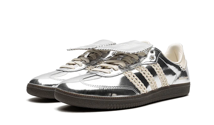 Adidas Samba x Wales Bonner "Metallic Silver"