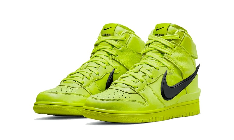 Nike Dunk High Ambush "Flash Lime"