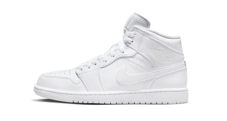 Air Jordan 1 Mid "Triple White"
