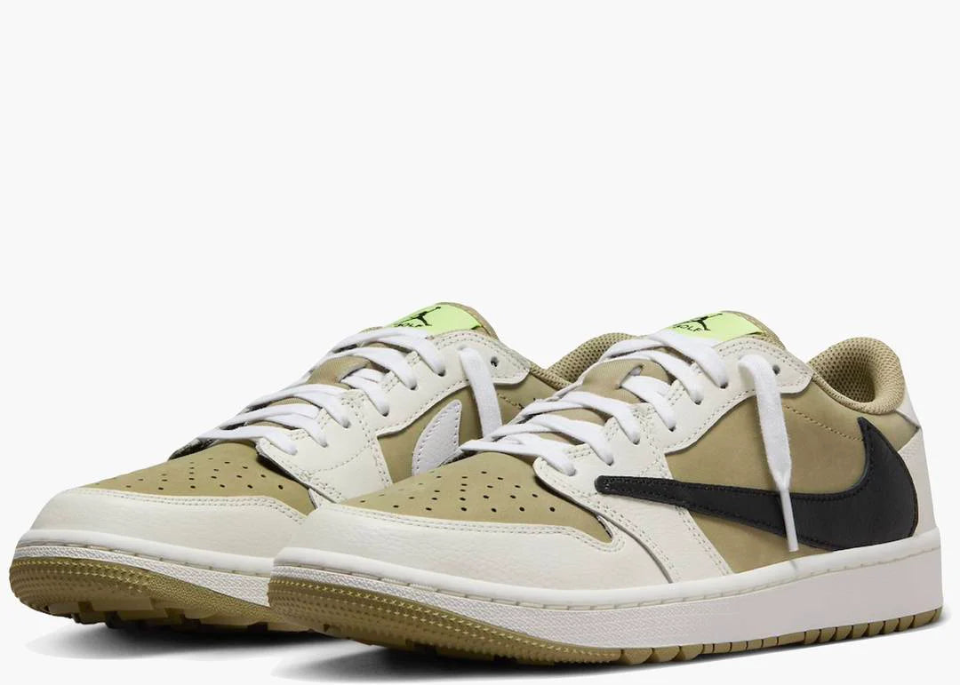 Air Jordan 1 Low Golf x Travis Scott "Neutral Olive"