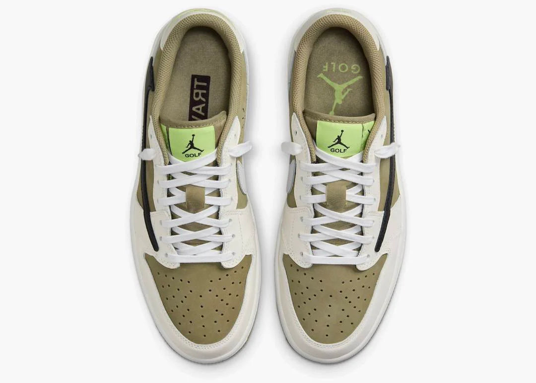 Air Jordan 1 Low Golf x Travis Scott "Neutral Olive"