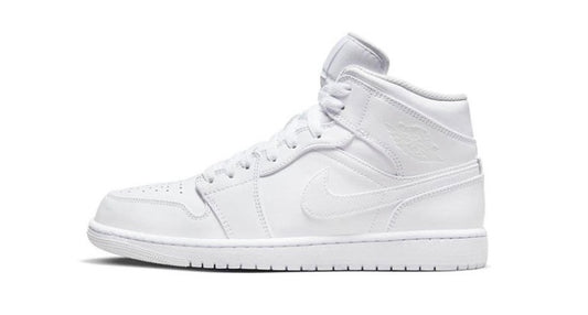 Air Jordan 1 Mid "Triple White"