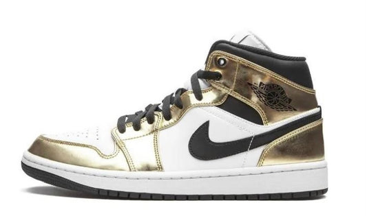 Air Jordan 1 Mid "Metallic Gold"